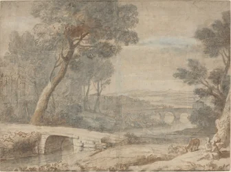 El descanso durante la huida a Egipto (finales del siglo XVII)